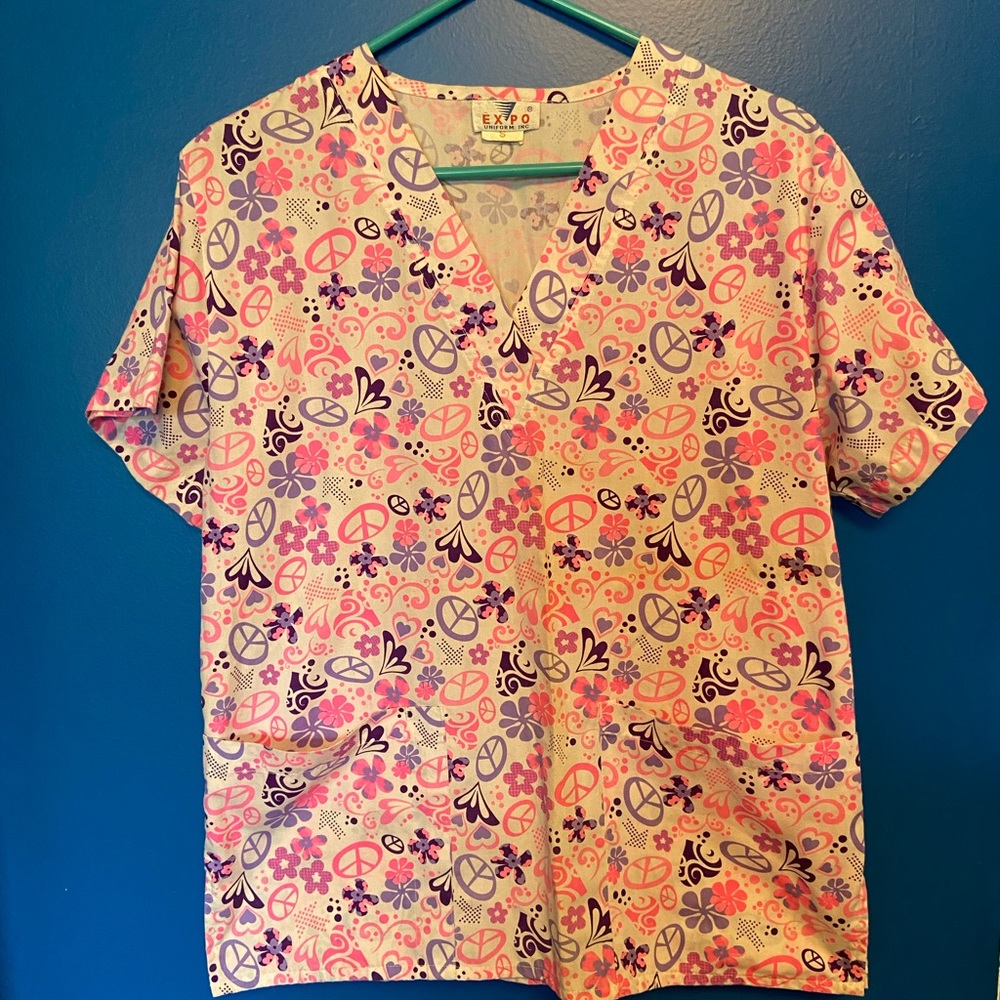 Expo uniforms scrub shirt